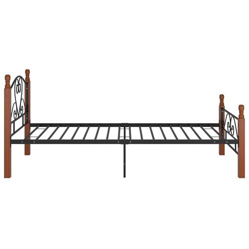 Sengeramme 100x200 cm metal sort