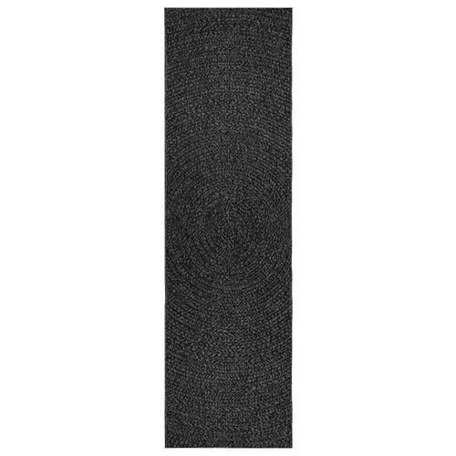 Gulvtæppe ZIZUR 80x250 cm jute-look indendørs udendørs