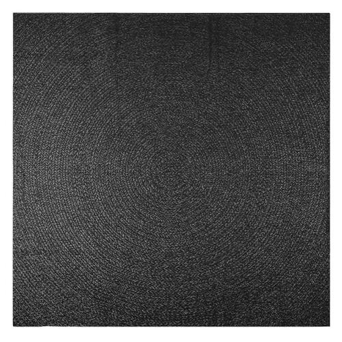 Gulvtæppe ZIZUR 240x240cm jute-look indendørs udendørs