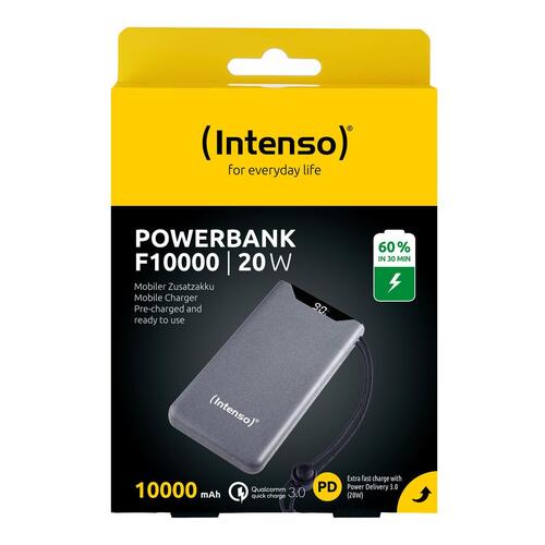 Powerbank INTENSO Grå 10000 mAh