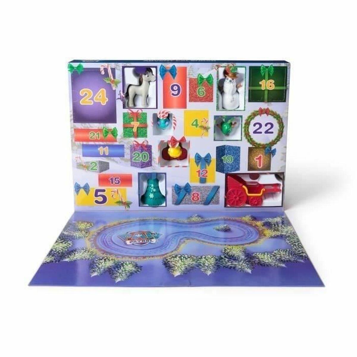 Spin Master julekalender - Adventskalender med plastikfigurer billede