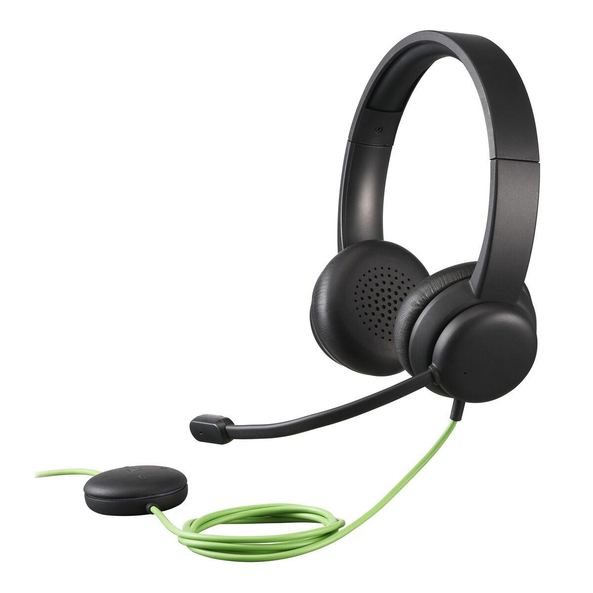 Acer AHW250 gaming headset med mikrofon - Sort (USB, 2 m) billede