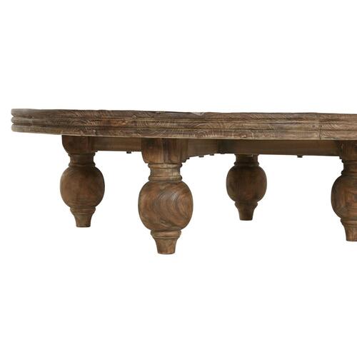 Sofabord Home ESPRIT Natur 100 x 100 x 30 cm