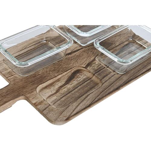 Snack bakke Home ESPRIT Natur 350 ml 39,5 x 20 x 5 cm