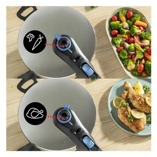 Ekspres-gryde Tefal P2584301 Rustfrit stål Plastik 4 L 6 L