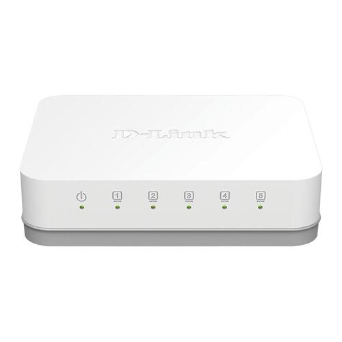 Switch D-Link GO-SW-5G/E 5 p 10 / 100 / 1000 Mbps Hvid