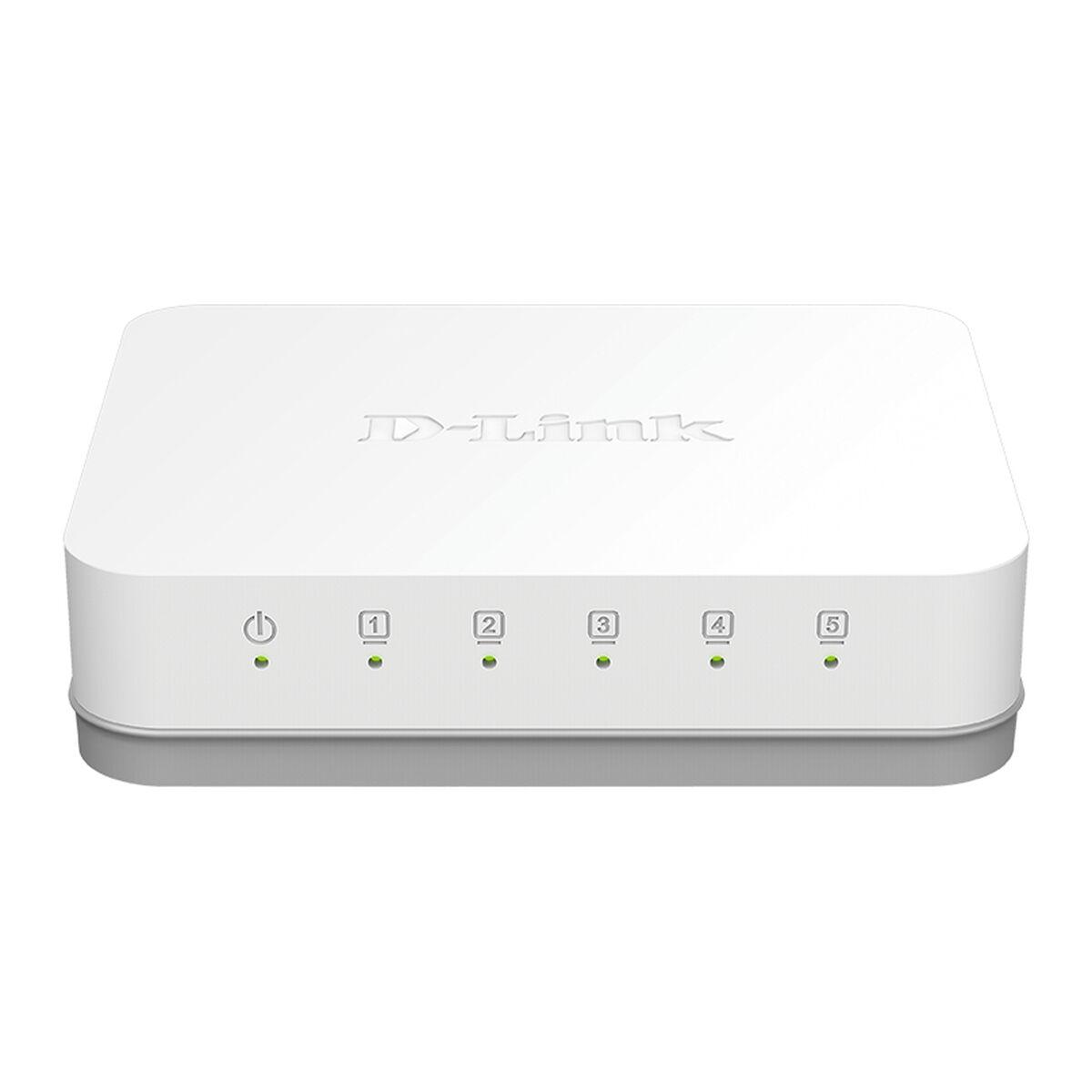 Switch D-Link GO-SW-5G/E 5 p 10 / 100 / 1000 Mbps Hvid