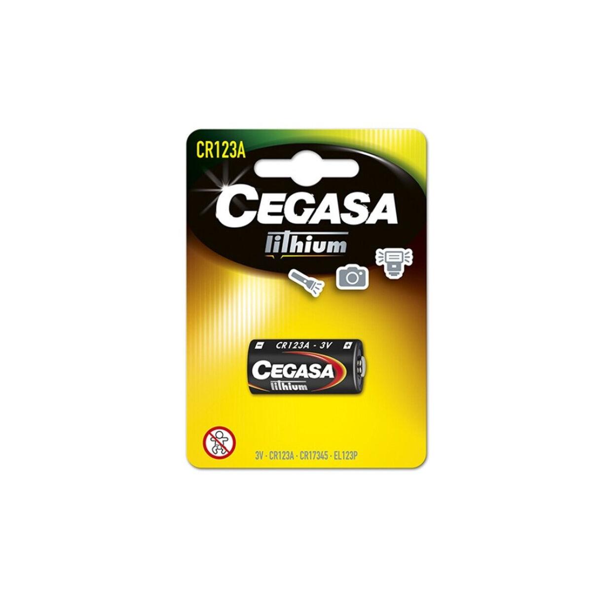 Cegasa CR123A lithium-batteri 3V