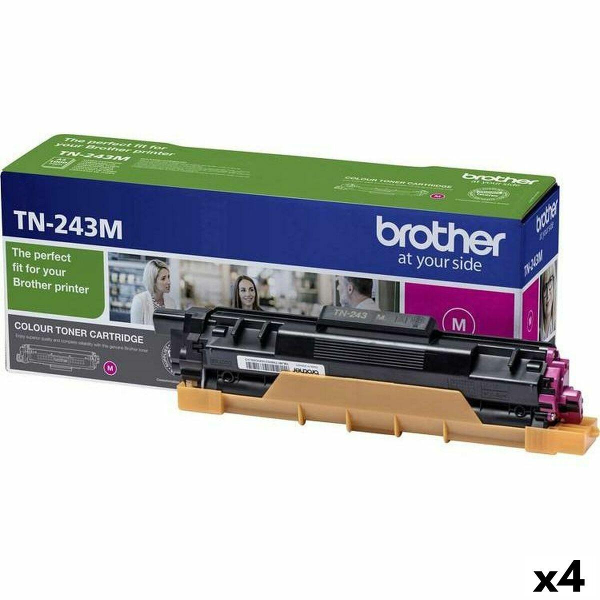 Brother TN-243M original toner - Magenta, 4-pak
