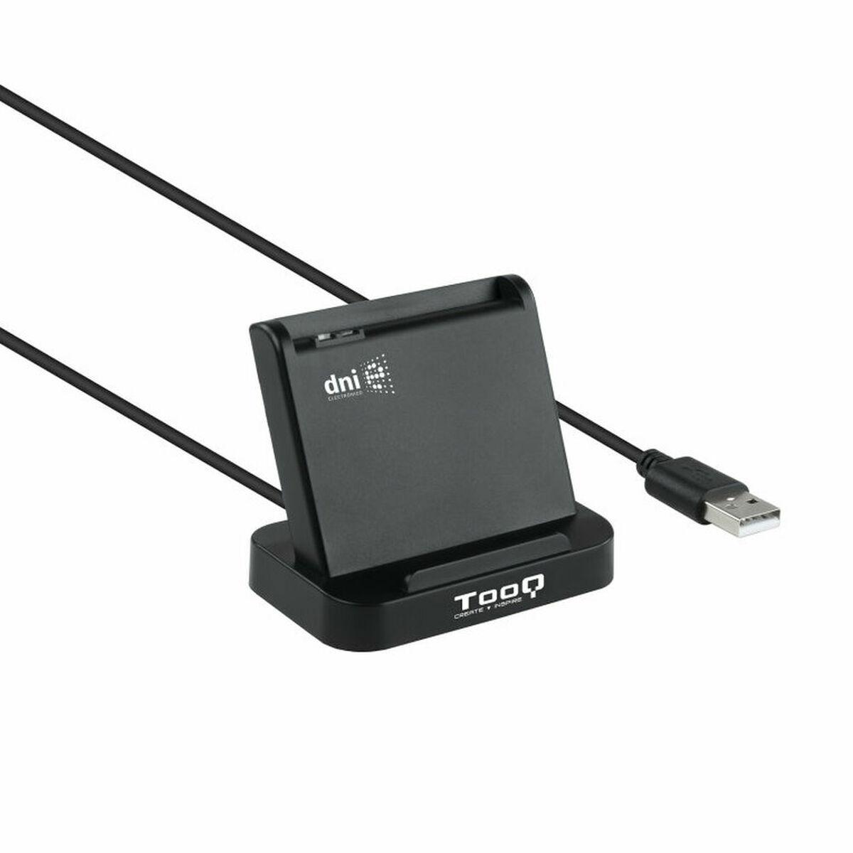 TooQ DNIe VISION smart kortlæser USB 2.0 - Sort billede