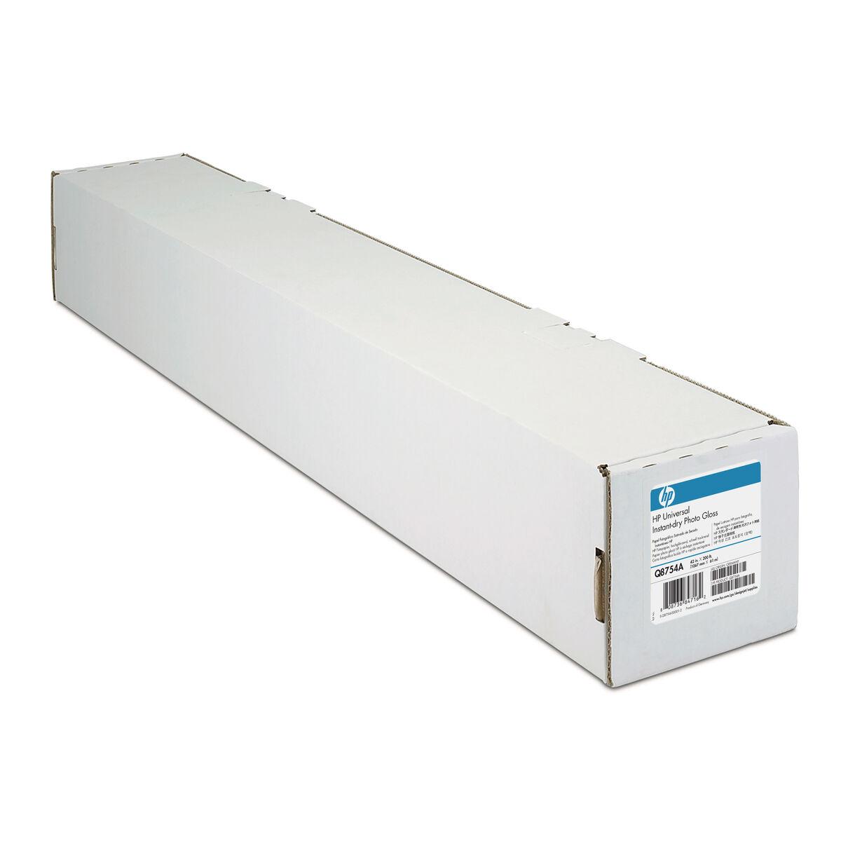 HP Universal - Træfiber, polyethylen (PE) - skinnende - 7,7 mil - Rulle (91,4 cm x 30,5 m) - 200 g/m² - 53.3 pund - 1 rulle(r) fotopapir - for DesignJet 45XX, 5100, T1100, T1120, T1200, T1300, T1500, T2300, T520, T790, T920, Z5200