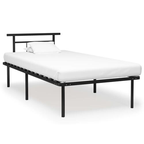 Sengestel 100x200 cm metal sort