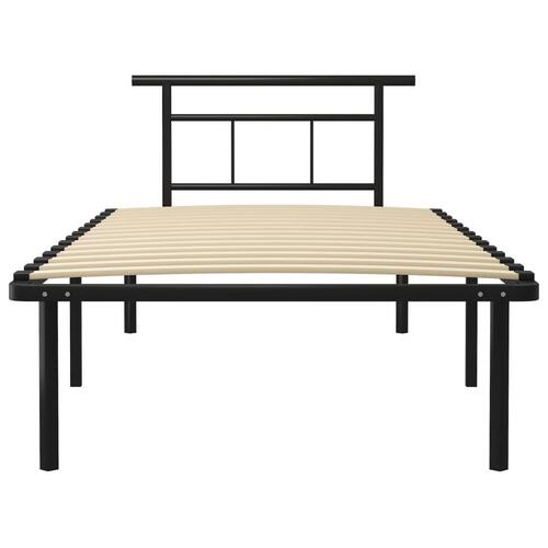 Sengestel 100x200 cm metal sort
