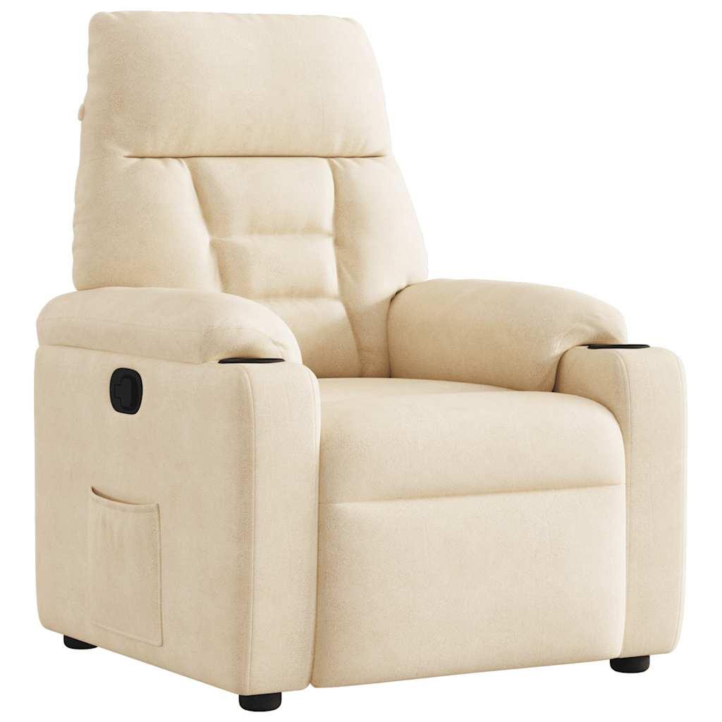 Lænestol mikrofiberstof beige