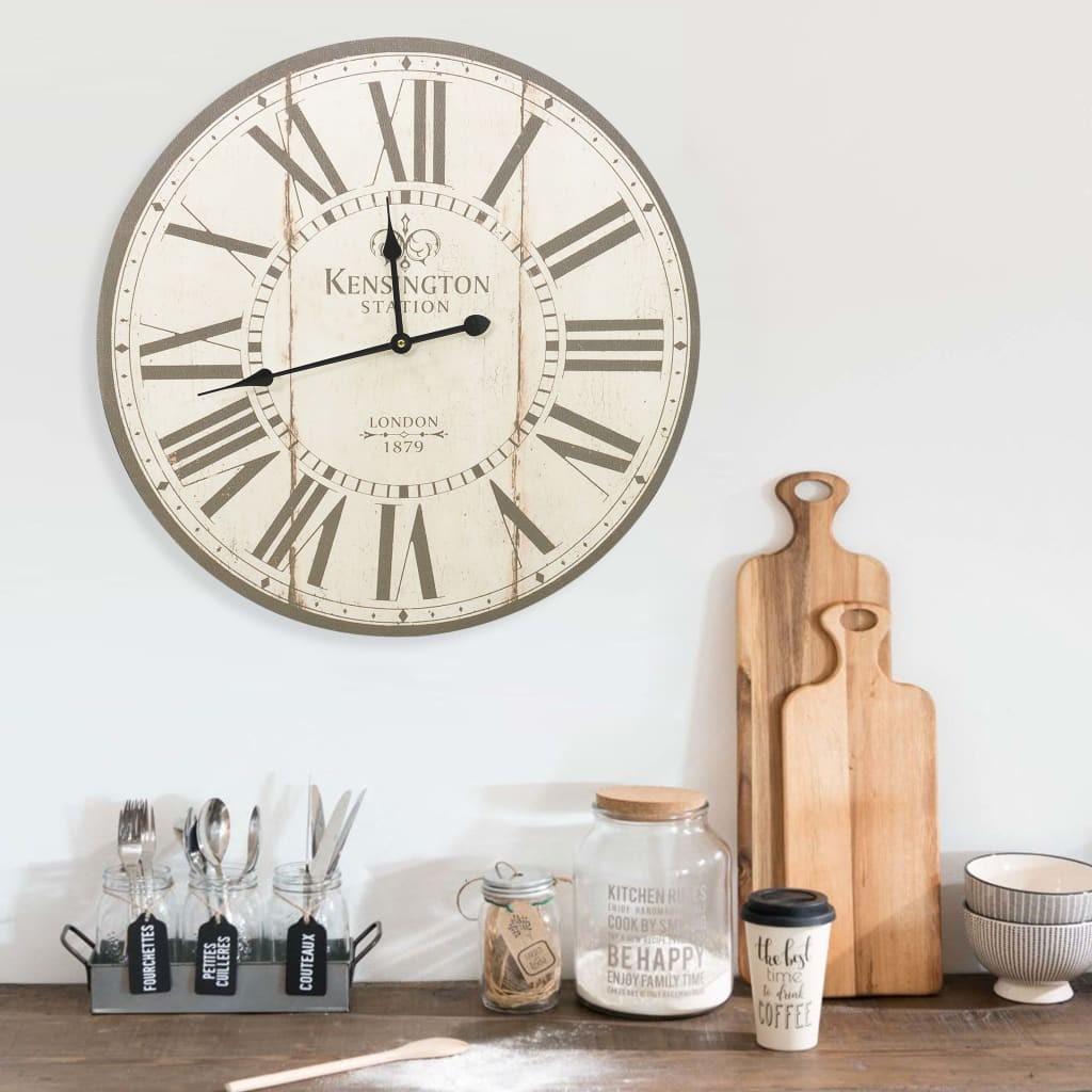 Vægur vintagestil London 60 cm