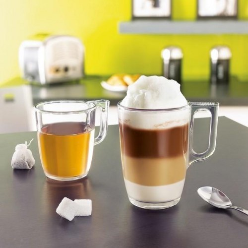 Luminarc Nuevo kaffekopper - 6 stk. glas, 250 ml, gennemsigtige