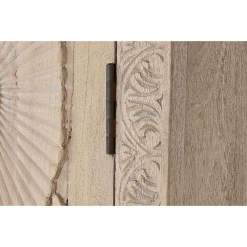 Skab Home ESPRIT Natur Mangotræ 125 x 43 x 214 cm
