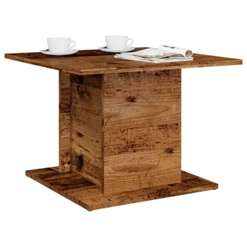 Sofabord i konstrueret træ - 55,5 × 55,5 × 40 cm, antikt trælook