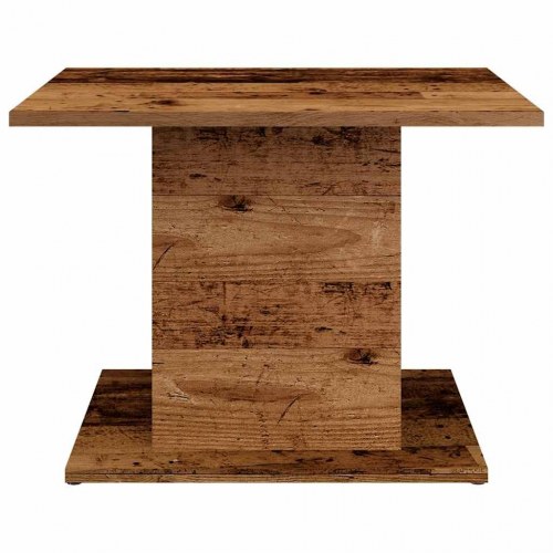 Sofabord i konstrueret træ - 55,5 × 55,5 × 40 cm, antikt trælook