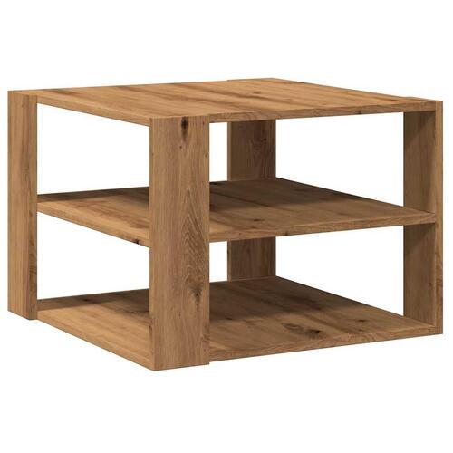 Sofabord 58x58x40 cm konstrueret træ kunsteg
