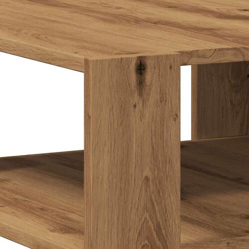 Sofabord 58x58x40 cm konstrueret træ kunsteg