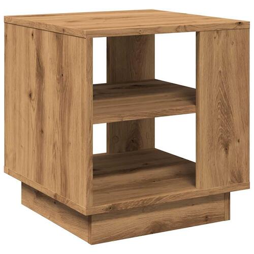 Sofabord 40x40x43 cm konstrueret træ kunsteg