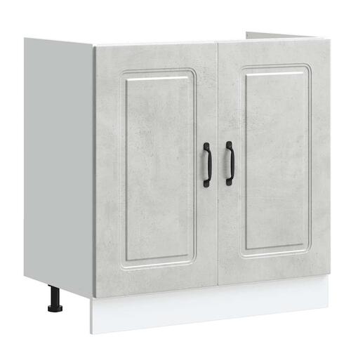 Underskab til vask Kalmar 80x46x81,5 cm beton grå