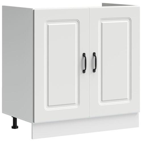 Underskab til vask Kalmar 80x46x81,5 cm konstrueret træ hvid