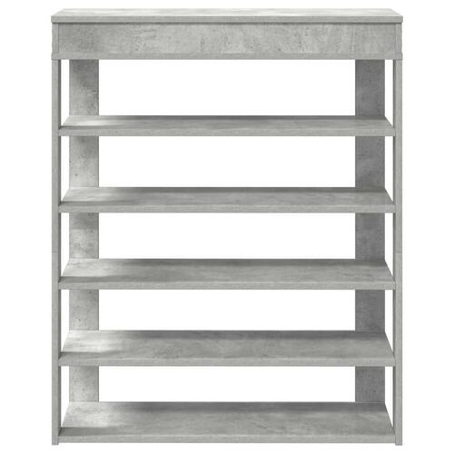 Skoreol 80x30x98 cm konstrueret træ beton-eg