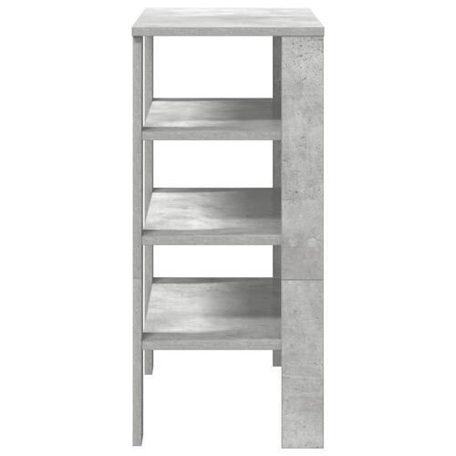 Skoreol 61x32x70 cm konstrueret træ betongrå