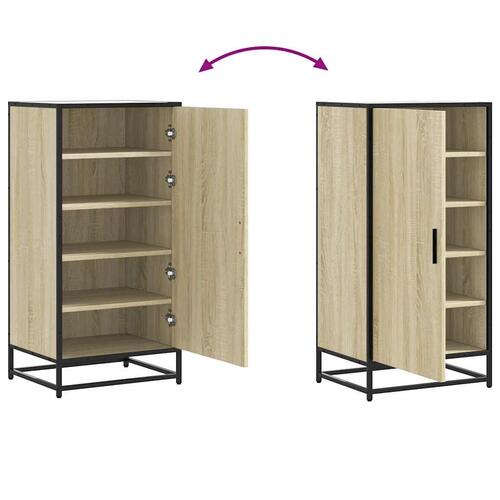 Skoreol 48x38x97,5 cm konstrueret træ sonoma-eg