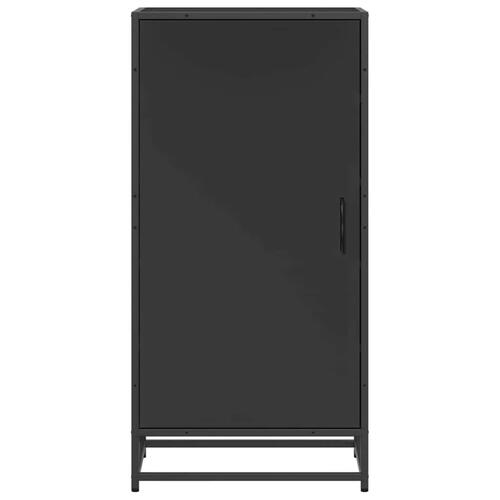 Skostativ 48x38x97,5 cm konstrueret træ sort