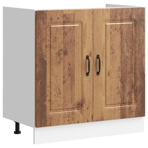 Underskab til vask Kalmar 80x46x81,5 cm antikt træ