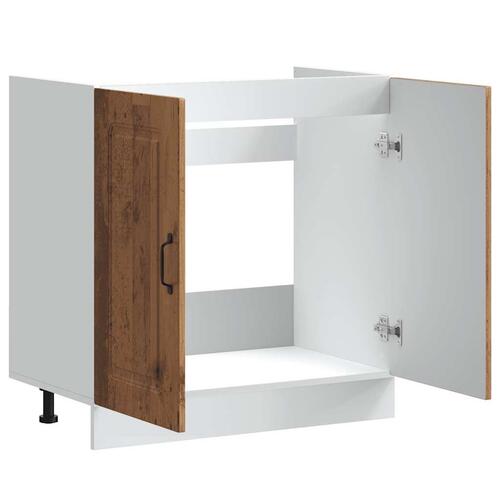 Underskab til vask Kalmar 80x46x81,5 cm antikt træ