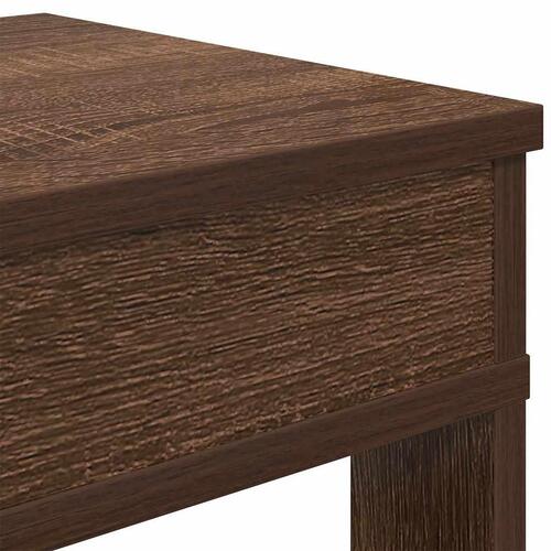 Skoreol 80x30x98 cm konstrueret træ brun egetræsfarve