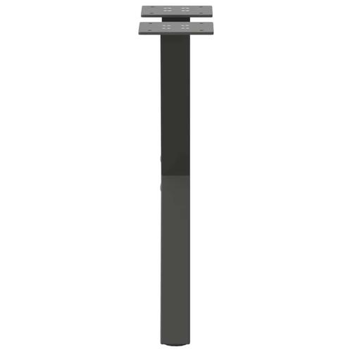 Sofabordben X-formet 2 stk 38x(42-43) cm stål antracitgrå