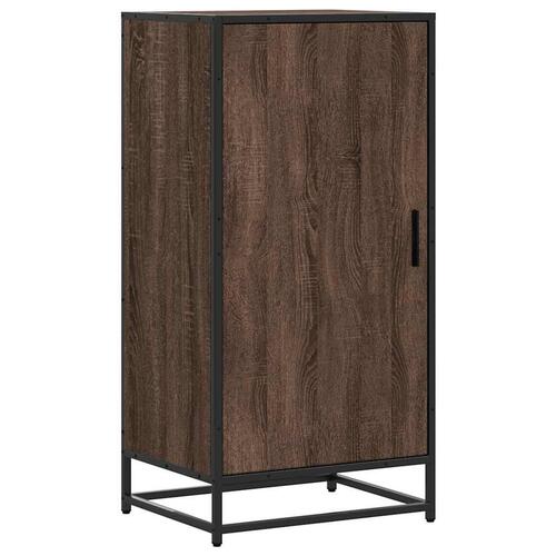 Skoreol 48x38x97,5 cm konstrueret træ brun egetræsfarve