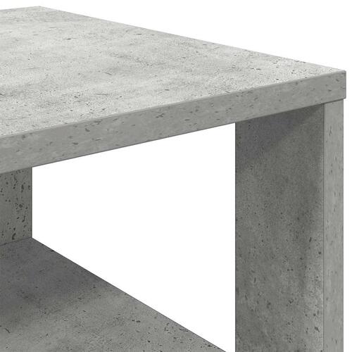 Skoreol 61x32x87,5 cm konstrueret træ betongrå