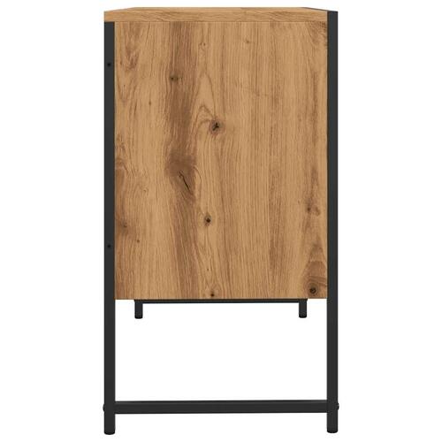 Underskab til badeværelse 80x33x60 cm konstrueret træ kunsteg