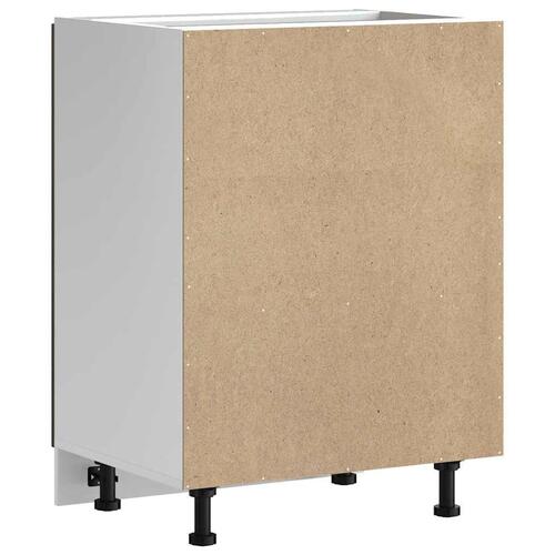 Underskab til vask Kalmar 60x46x81,5 cm konstrueret træ brun eg