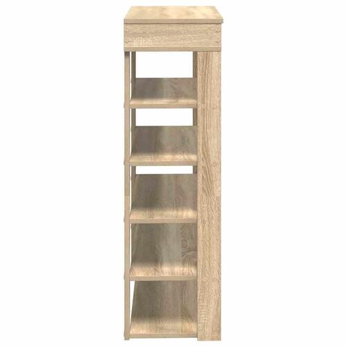 Skoreol 80x30x98 cm konstrueret træ sonoma-eg