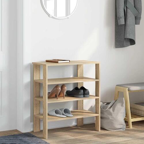 Skoreol 61x32x70 cm konstrueret træ sonoma-eg