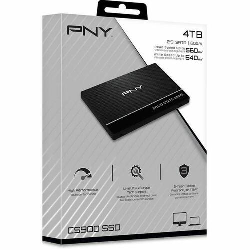 Harddisk PNY SSD7CS900-4TB-RB 2,5" 4 TB SSD