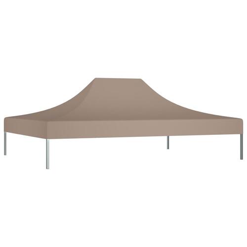 Tag til festtelt 4x3 m 270 g/m² gråbrun