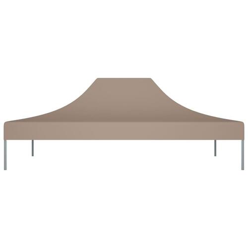 Tag til festtelt 4x3 m 270 g/m² gråbrun