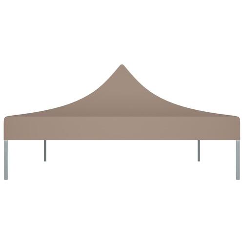 Tag til festtelt 4x3 m 270 g/m² gråbrun