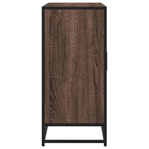 Skænk 92x35x76 cm konstrueret træ brun egetræsfarve