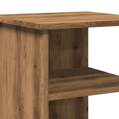Skænk 35×35×55 cm i konstrueret træ - egetræsfarve