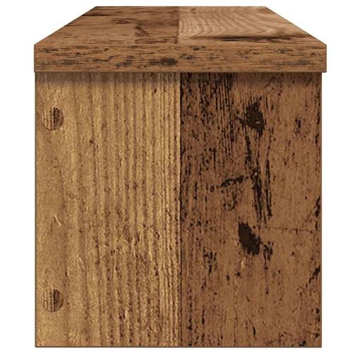 Køkkenreoler kan stables 2 stk. 60x15x16 cm antikt træ