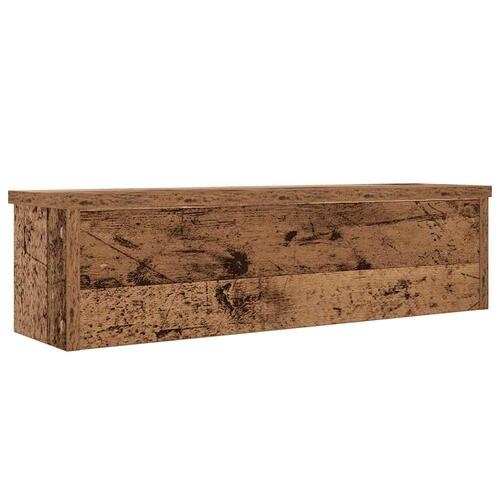 Køkkenreoler kan stables 2 stk. 60x15x16 cm antikt træ